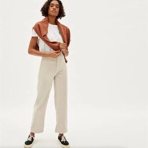 Everlane Cream Cord Pants